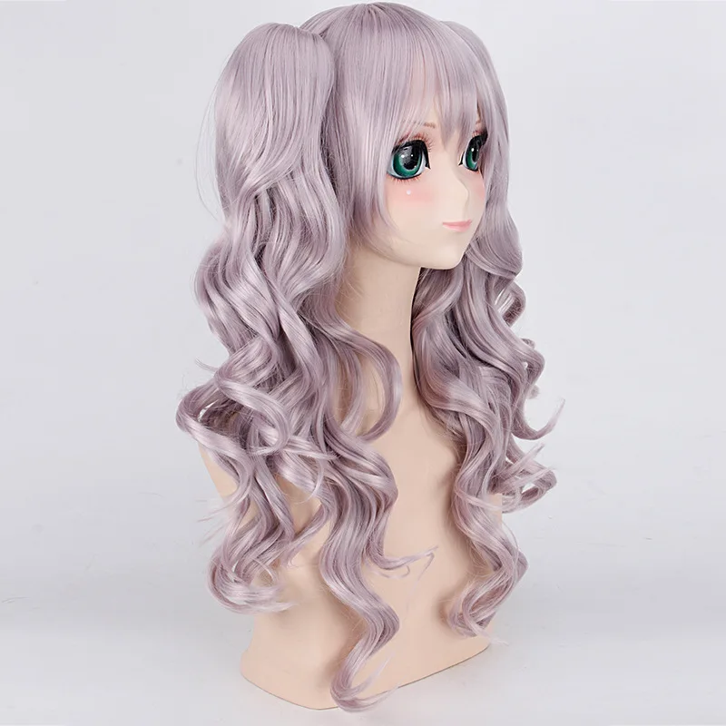 Anime Charlotte Cosplay Wigs Tomori Nao Synthetic Wig Hair Halloween Carnival Party Women Dual Horsetail | Тематическая одежда и