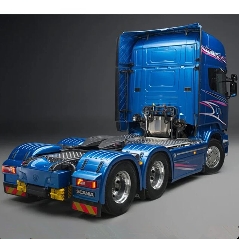 Tamiya scania запчасти для хвоста грузовика задний бампер и задние светодиодные лампы и грязевые комплекты для tamiya 1/14 rc R470 R620 56323 прицеп для трактора