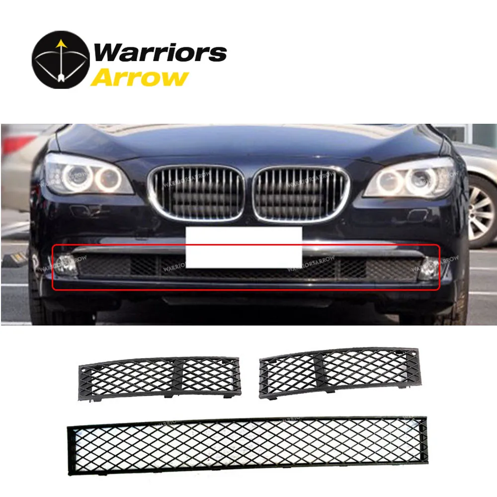 51117183870 51117184149 для BMW F01 F02 740i 750i 740Li 2009 3 шт. передний бампер левый правый центральный