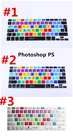 Adobe Photoshop Защитная пленка для клавиатуры с горячими клавишами для iPhone Macbook Pro Air 13 15 17 kc_a1278_us _ EU Photoshop