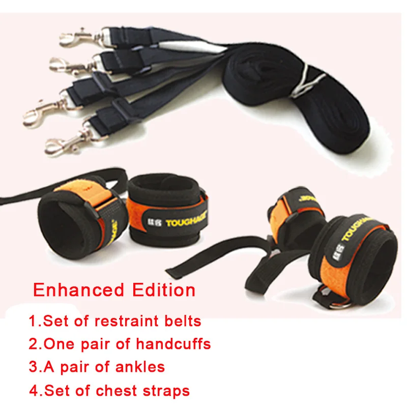 Нейлоновые наручники БДСМ игрушки для взрослых система удерживания секс и