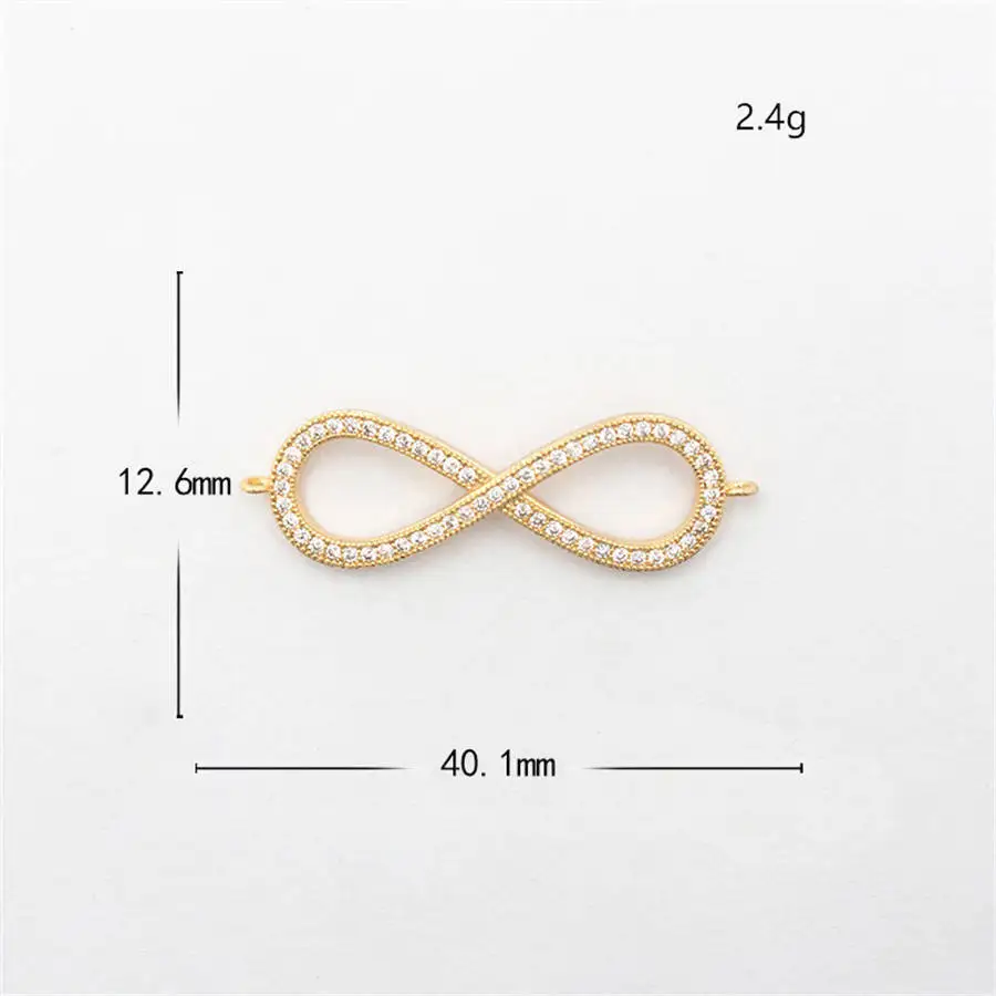 Новые роскошные соединители для очков для создания бижутерии, браслеты, женские аксессуары, оптовые партии для продажи напрямую.