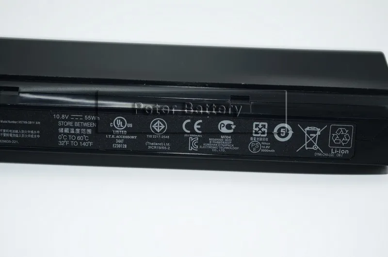 JIGU ED06066 614873 001 HSTNN IB1X 629835 151 Оригинальный аккумулятор для ноутбука Hp Mini 210 2200 CQ10 600 700
