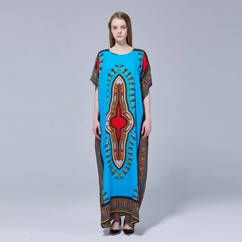 Dashikiage женская футболка свободного кроя в винтажном стиле С Африканским принтом
