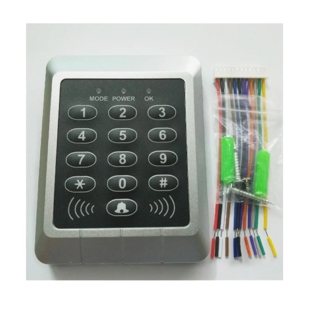 

Touch Keypad 1K user EM4100 125Khz card reader Ext Standalone Access Controller