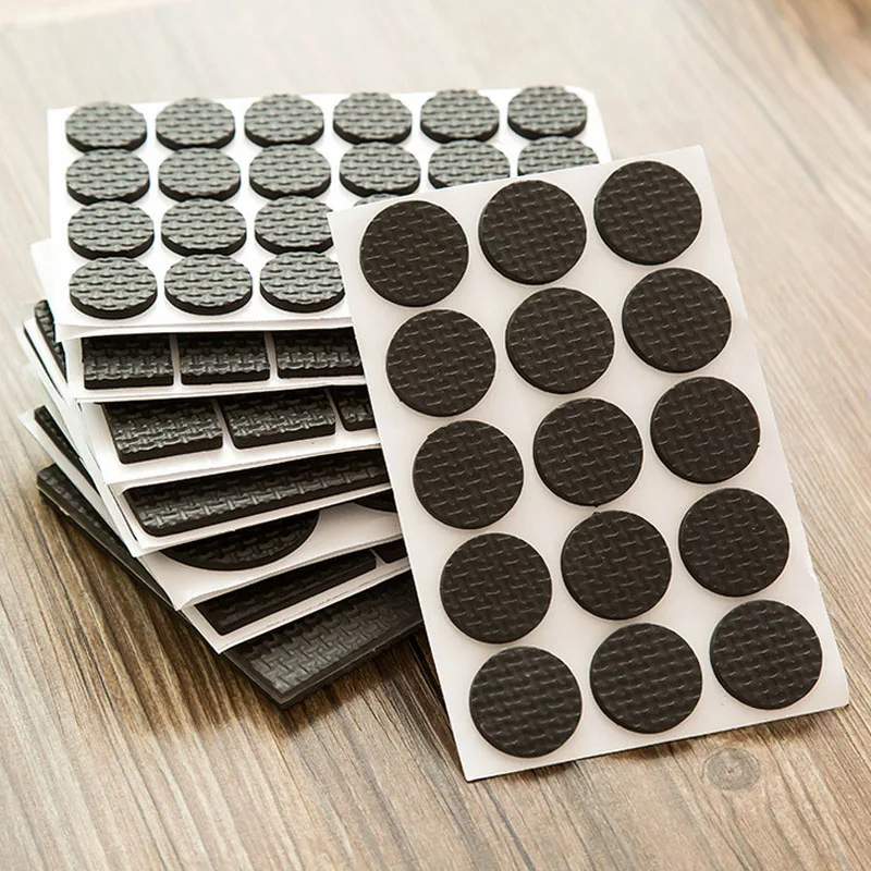 Hot 2 Set Self Adhesive Thick Table Leg Pads Protectors Cushions Furniture Floor Protection Felt AntiSlip Mat 2019 | Мебель