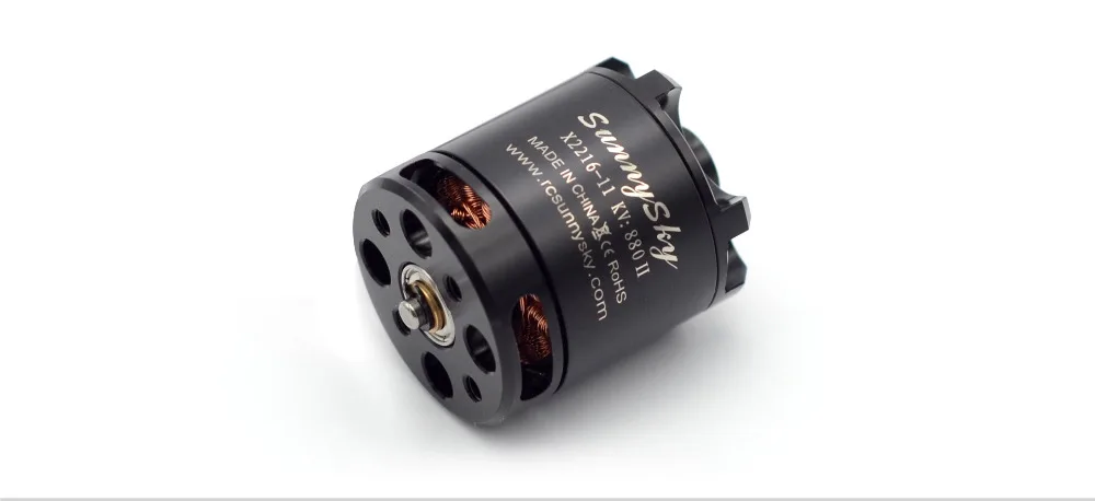 Бесщеточный двигатель SUNNYSKY X2216 KV880 KV1100 KV1250 KV1400 KV2400 для многороторного