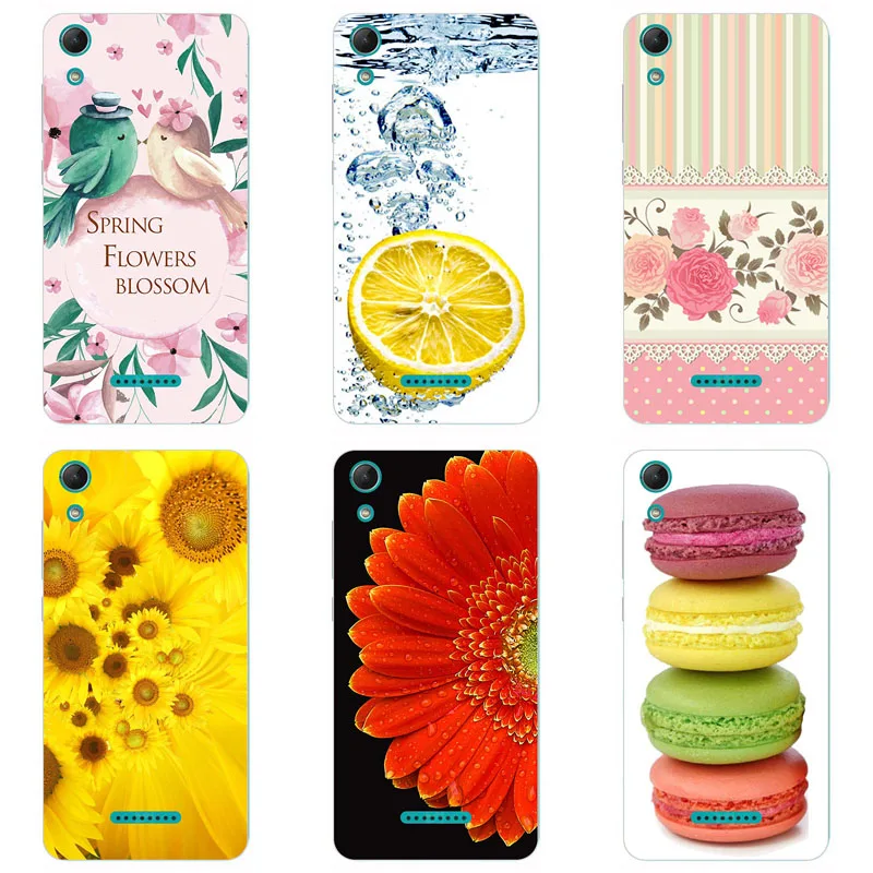 Phone case For Wiko Lenny4 Lenny 4 Cute Animals Beautiful flowers scenery High Quality Painted TPU Soft Case Silicone Skin Shell | Мобильные
