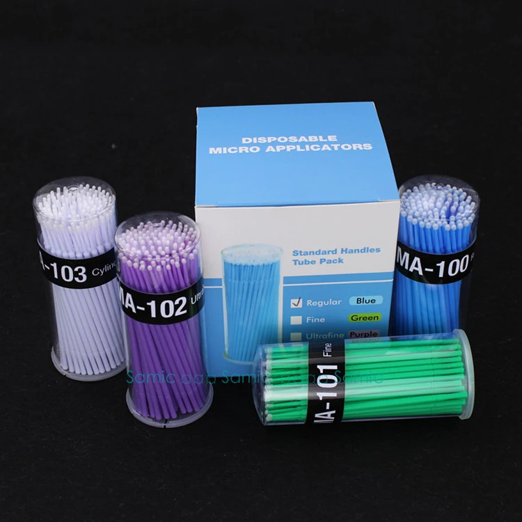 400 шт. одноразовые зубные щётки аппликаторы 1 2/1 5/2 0/2 5 мм|dental disposable|disposable dentalmicro brush