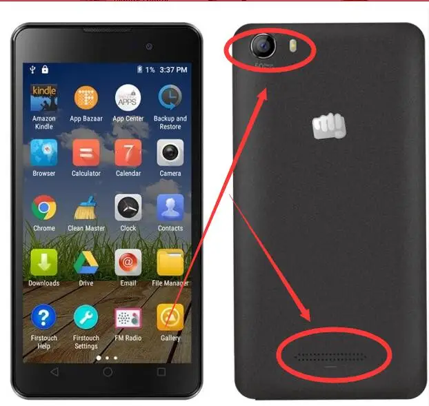 Для Micromax Canvas Magnus Q334 5 &quotчехол из искусственной кожи чехол для телефона книга Stype