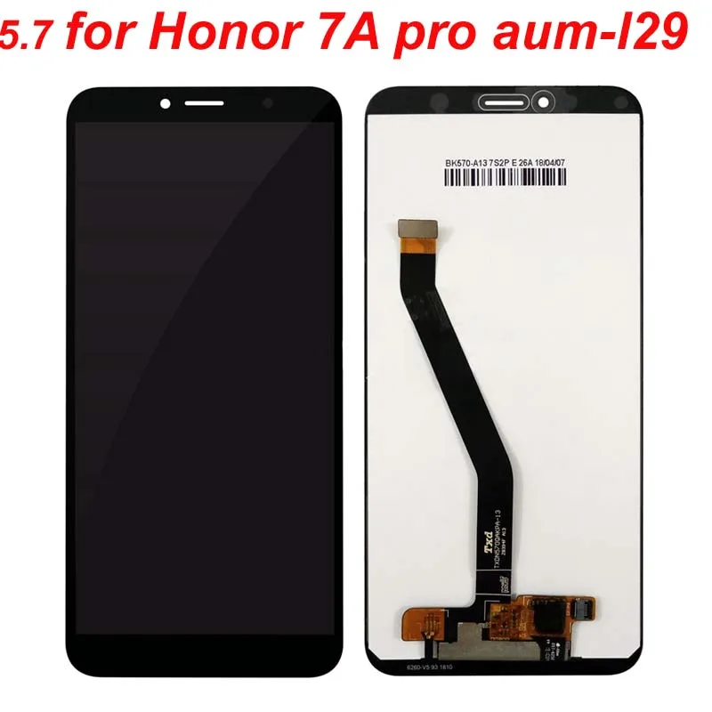 2018 новый оригинальный 5 7 дюймов для Huawei Honor 7A Pro aum l29 ЖК дисплей кодирующий