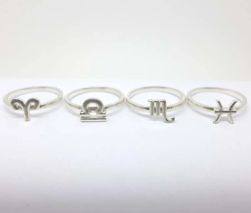 Кольцо созвездия из серебра 925 пробы ручной работы 12 шт.|ring handmade|constellation ringring ring |