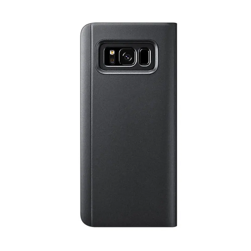 Для Samsung Galaxy S8 S 8 Plus зеркальный флип чехол 360 милый противоударный кожаный Броня