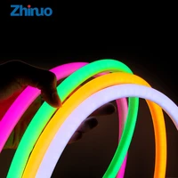 neon light flexible led strip dc12v round tube smd2835 waterproof soft flex light strips car holiday diy lights