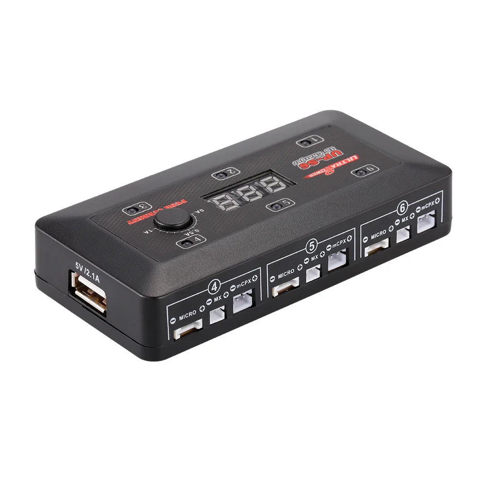 Зарядное устройство для батарей Ultra Power UP S6 3 7 в 1S Lipo LiHv с портом MICRO MX mCPX USB Blade Inductrix