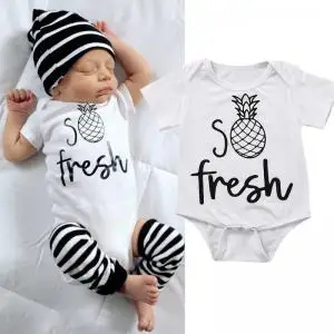 Детский хлопковый комбинезон DERMSPE повседневный ромпер с коротким рукавом