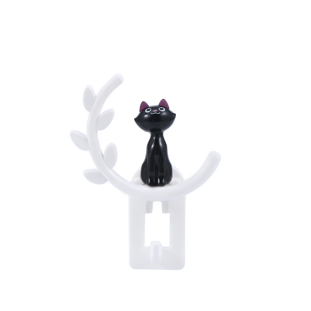1Pcs Clothes Hangers Rails Cute Cat Tree Modelling Creative Hooks Kitchen Wall Door Sundries Organizer Hanging Rack Storage Hook | Дом и сад