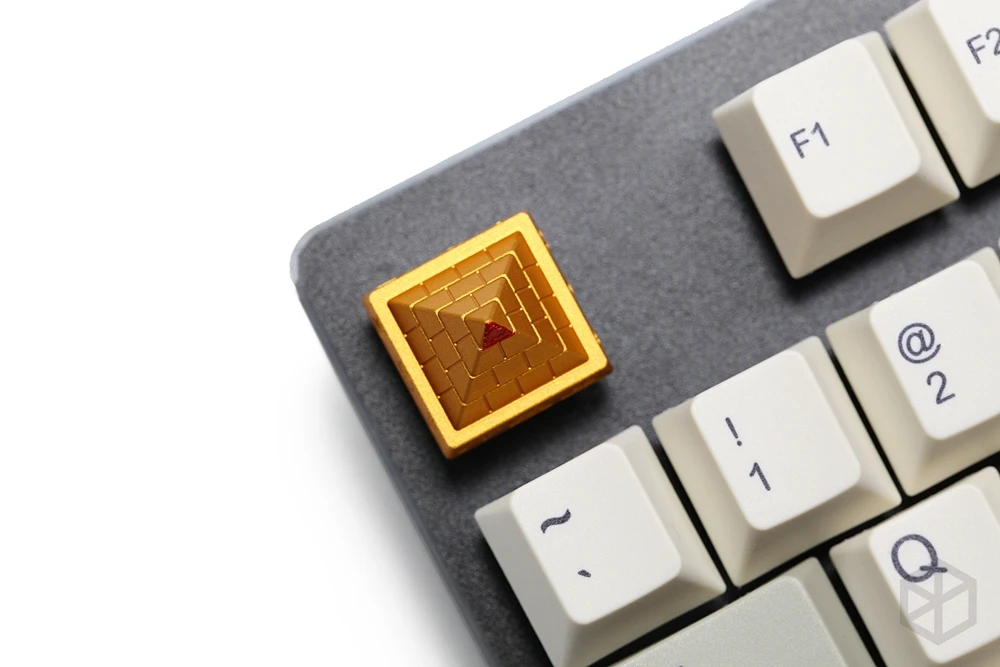 Zomo Мумия Египет Пирамида ремесленник Keycap CNC анодированный алюминий совместимый