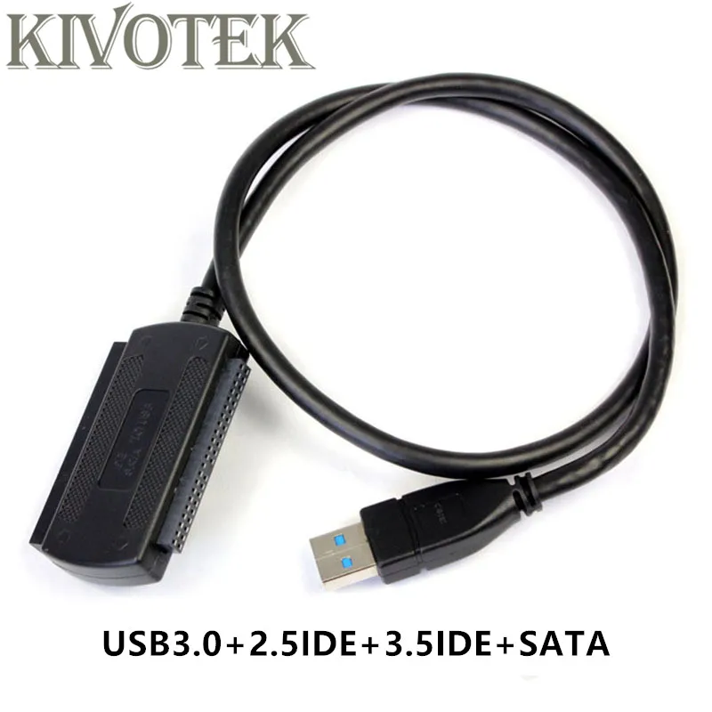 Кабель адаптер USB3.0 на IDE SATA для жестких дисков 2 5 3 Hdd USB разъем IDA Sata ноутбука ПК