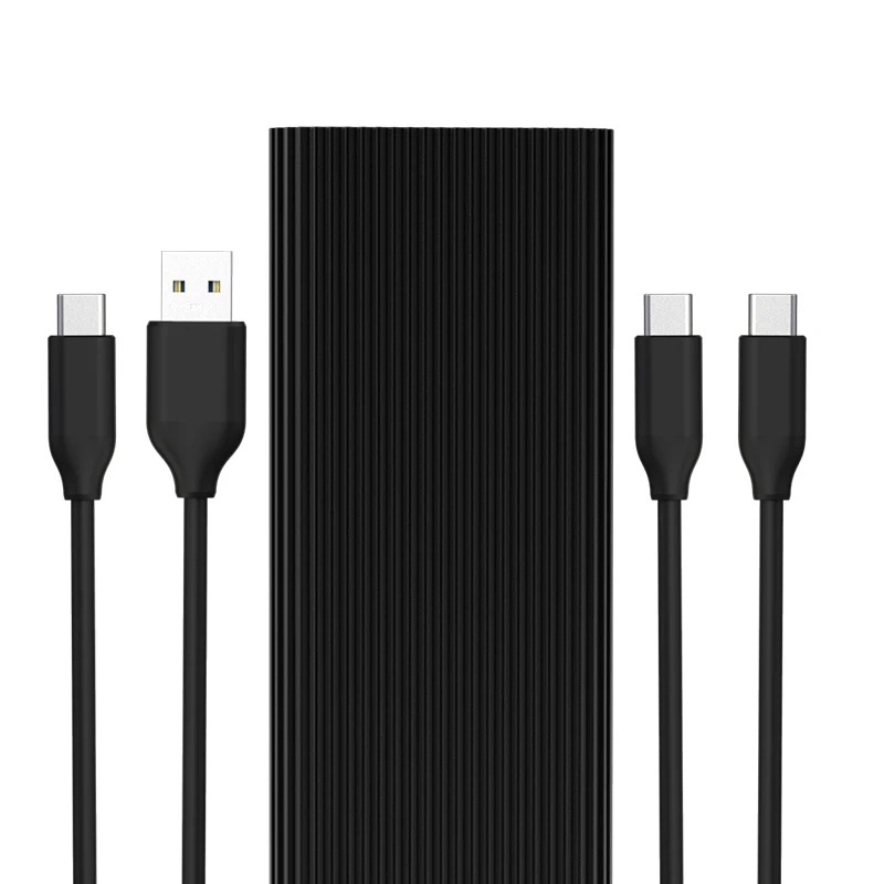 Blueendless M.2 портативный корпус жесткого диска ssd type c usb 3,1 высокоскоростной корпус жесткого диска черный алюминиевый hdd caddy