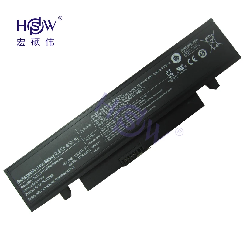 HSW 6 cell Новый ноутбук Батарея для Samsung NB30 N210 X418 X420 X520 Q330 NP-NB30 NT-NB30 NP-N210 NT-N210 NP-X418 |