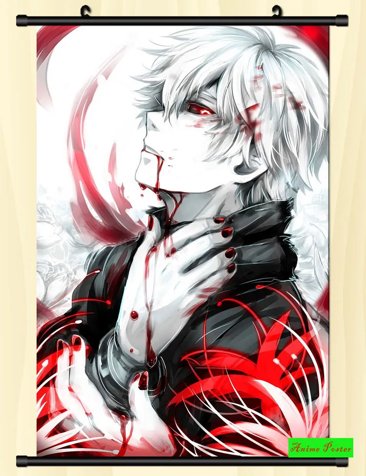 Аниме плакат Tokyo Ghoul настенная прокрутка печатная картина домашний декор