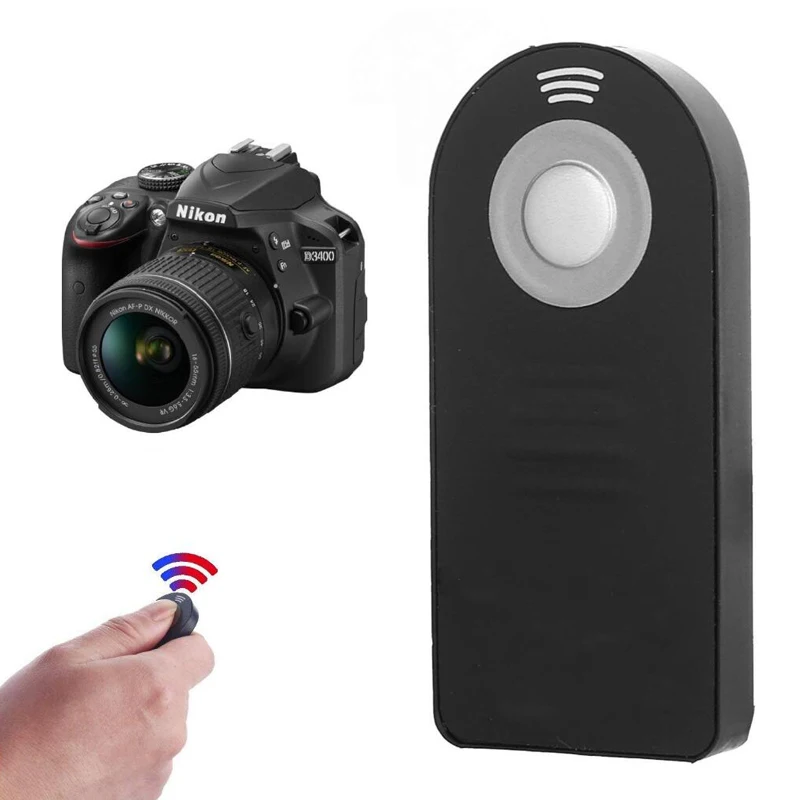 ML L3 беспроводной дистанционный спуск затвора для Nikon/Canon D3200 / D3300 D3400 D5100 D5300 D5500 D600