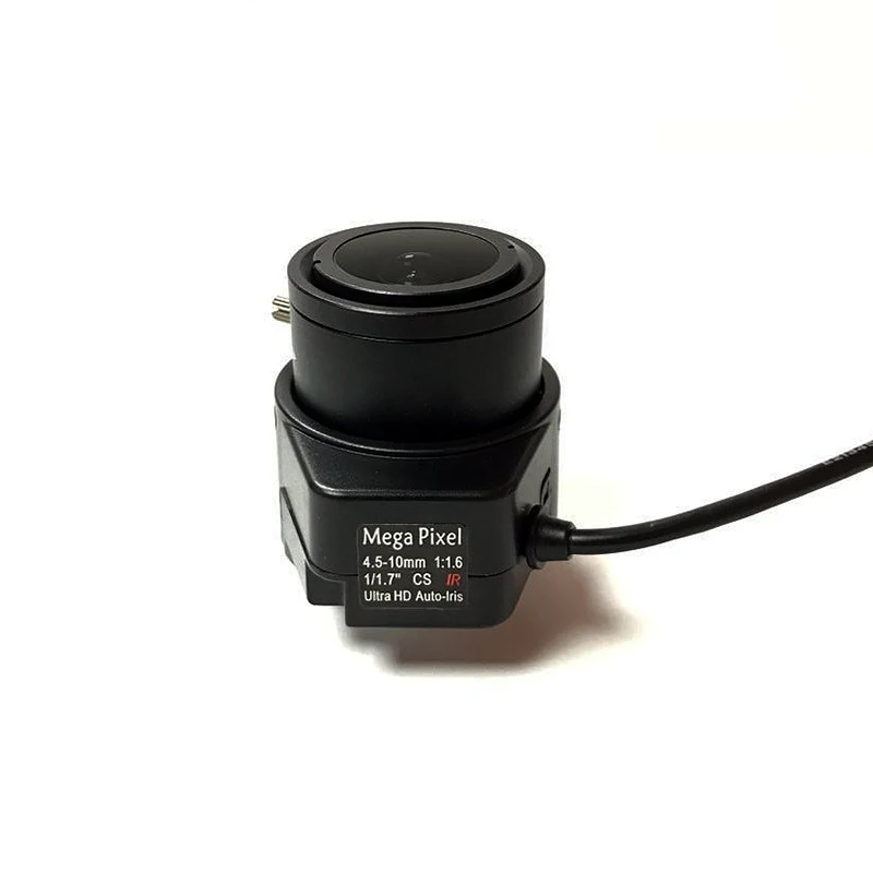 Автоматический радужный объектив видеонаблюдения CS Mount 12MP 4K Ultra HD MegaPixels1/1 7 &quot4 5-10