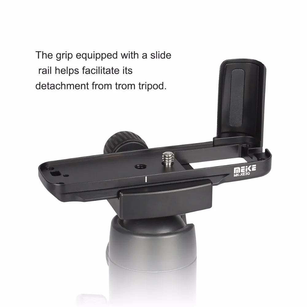 

MEKE Meike MK-XE3G Aluminum Alloy Hand Grip Quick Release Plate L Bracket for Fujifilm X-E3