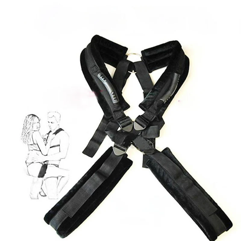 Секс игрушки для пар регулируемый эротический ремень секс помощь бондаж мужчин