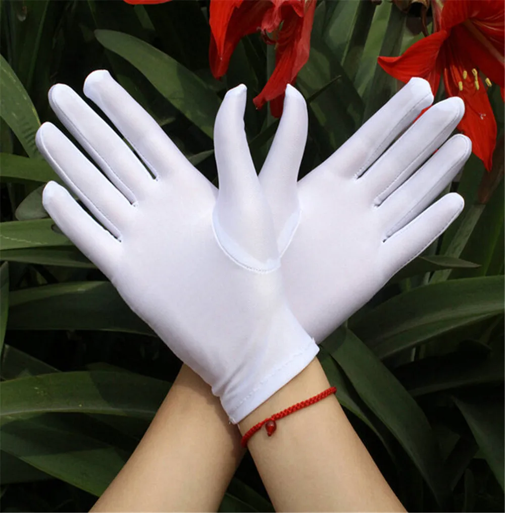 2 шт. = 1 пара летних перчаток мужские/женские короткие абзацы эластичные тонкие