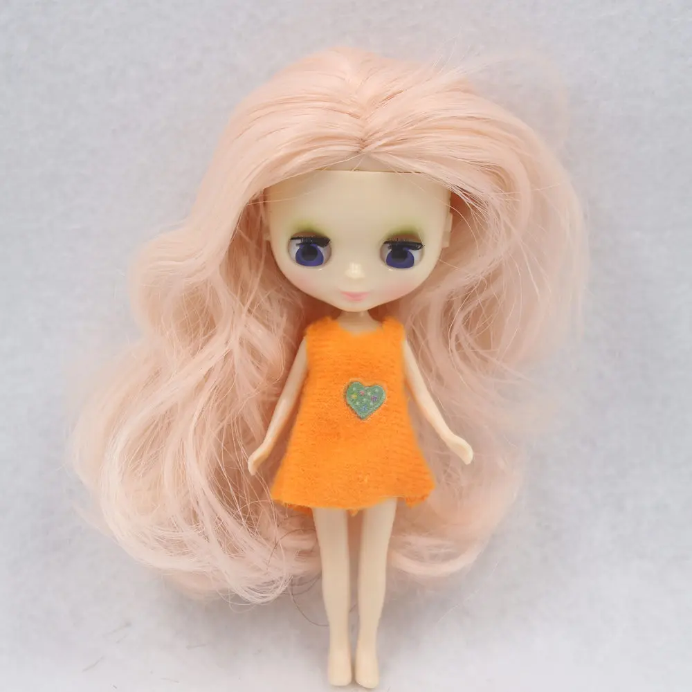 nude doll Ледяная Обнаженная мини-кукла Blyth 24 вида стиля, одежда случайный BJD - Цвет: nude doll