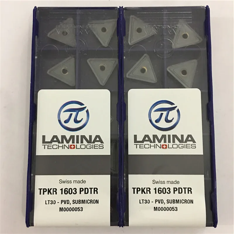 Tpkr1603pdtr LT30 lamina ЧПУ лезвия карбида insert станок инструмента 10 шт./лот