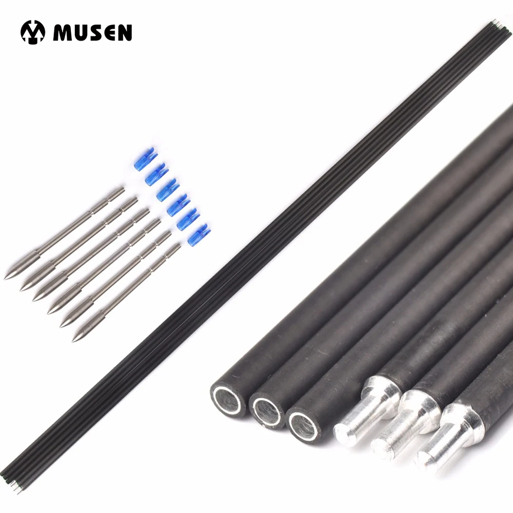 Набор гибридных наконечников X10 из углеродного и алюминиевого сплава 6/12 шт. 32