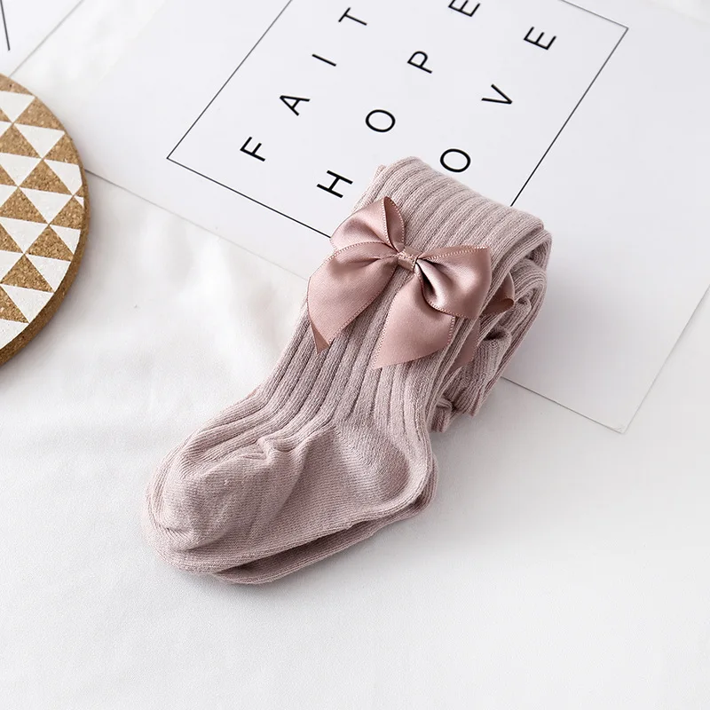 Колготки для маленьких девочек хлопковые колготки с бабочкой и галстуком модные