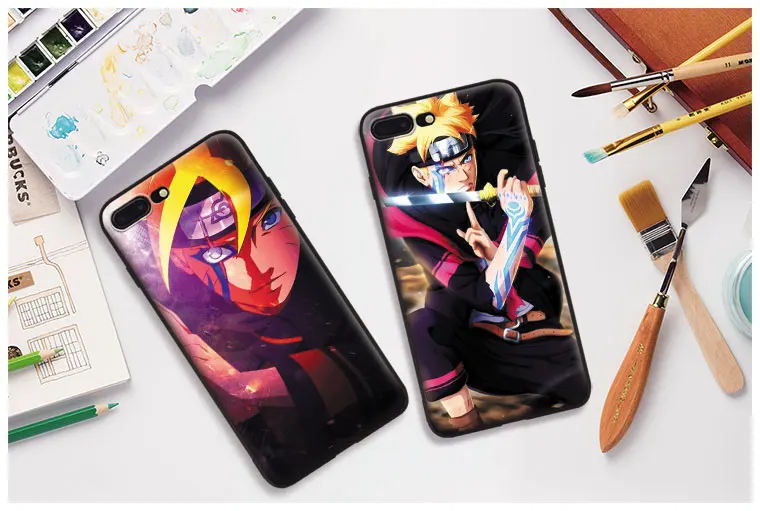 Мягкий силиконовый чехол Boruto Uzumaki Naruto Next Generation чехол для iPhone 5 5S SE 6 6s 7 8 Plus X XR XS 11 Pro MAX