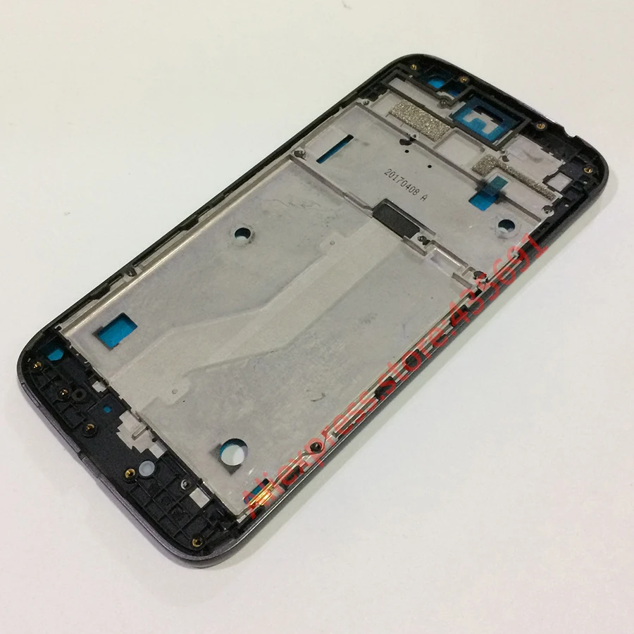 Передний корпус средней рамы с ободком Лицевая панель для Motorola Moto G4 Play Запасные