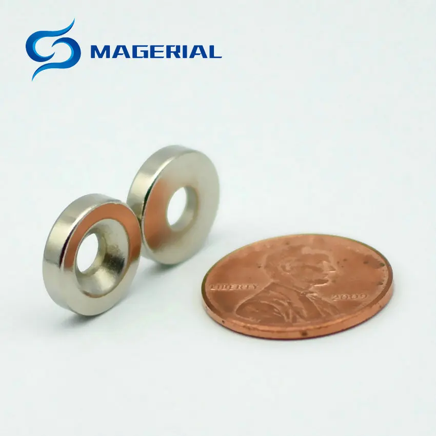 

NdFeB Countersunk Magnet Diameter 12mm With Screw Hole 3mm 4mm 5mm Thick Neodymium Rare Earth Permanent Magnetics 20pcs