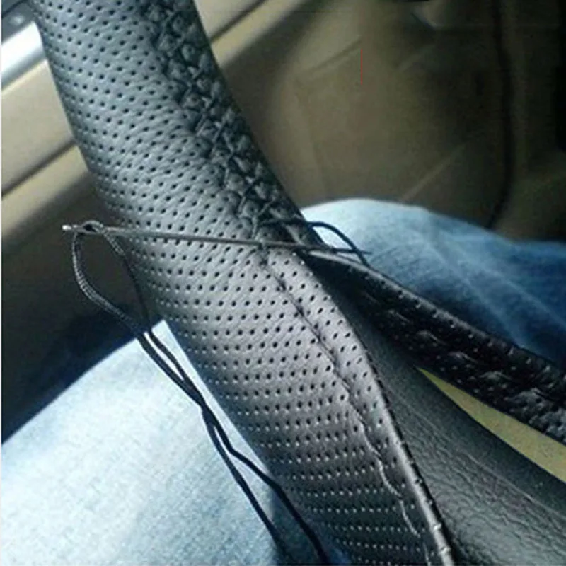 Лидер продаж чехол на руль 2019 Нескользящая дышащая модель искусственная кожа с