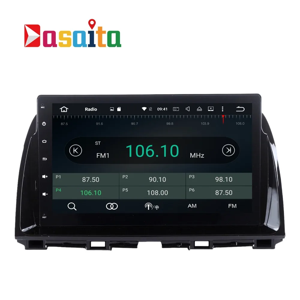 Dasaita 10 2 &quotAndroid 8 0 автомобиль gps плеер для Mazda CX5 CX-5 CX 5 с Octa core 4G B ОЗУ Авто радио