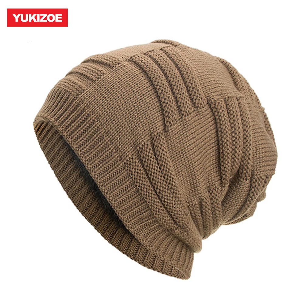 Новая зимняя шапка унисекс Skullies & вязанные шапочки Кепки Шапки трикотажные шапки