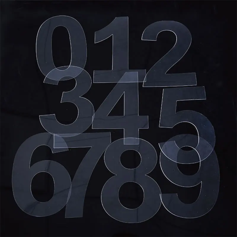 KMYC пластик номера Форма торт резак цифровой штамповки помадка формы для свадьбы