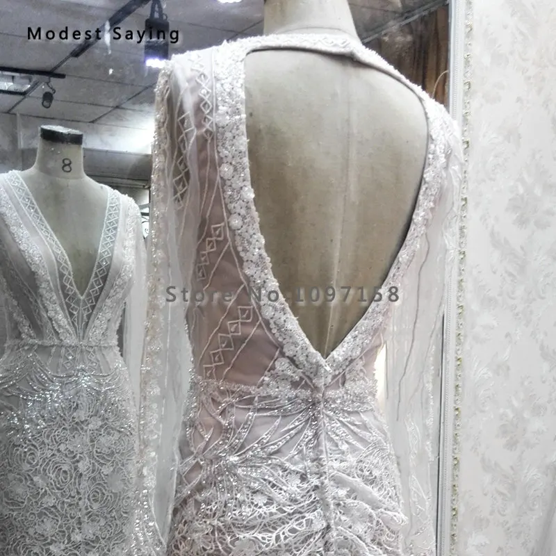 Женское кружевное свадебное платье 2018 с V образным вырезом сексуальные женские