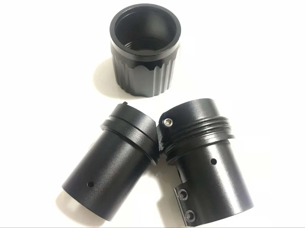 Алюминиевый круглый складной кронштейн d30 мм самозамок антивиртуальный