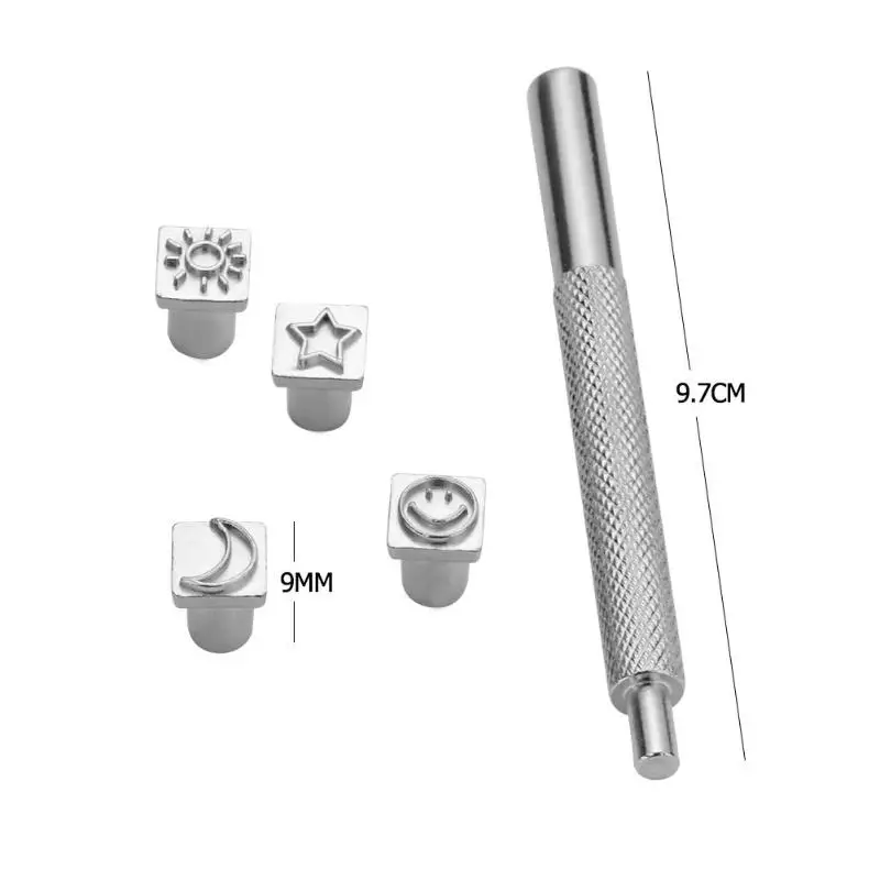 Набор штампов с металлическим рисунком 8 шт. штамповочные инструменты ручной
