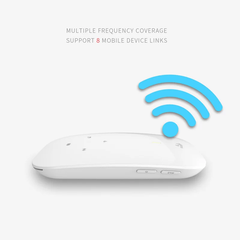 Беспроводной модем 4G Wifi роутер портативный Mifi FDD-LTE GSM Глобальный ключ разблокировки 2800 мАч Внешний аккумулятор слот для sim-карты
