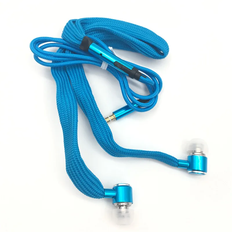 Шнурки наушники супер бас стерео музыка спортивные беговые с микрофоном для