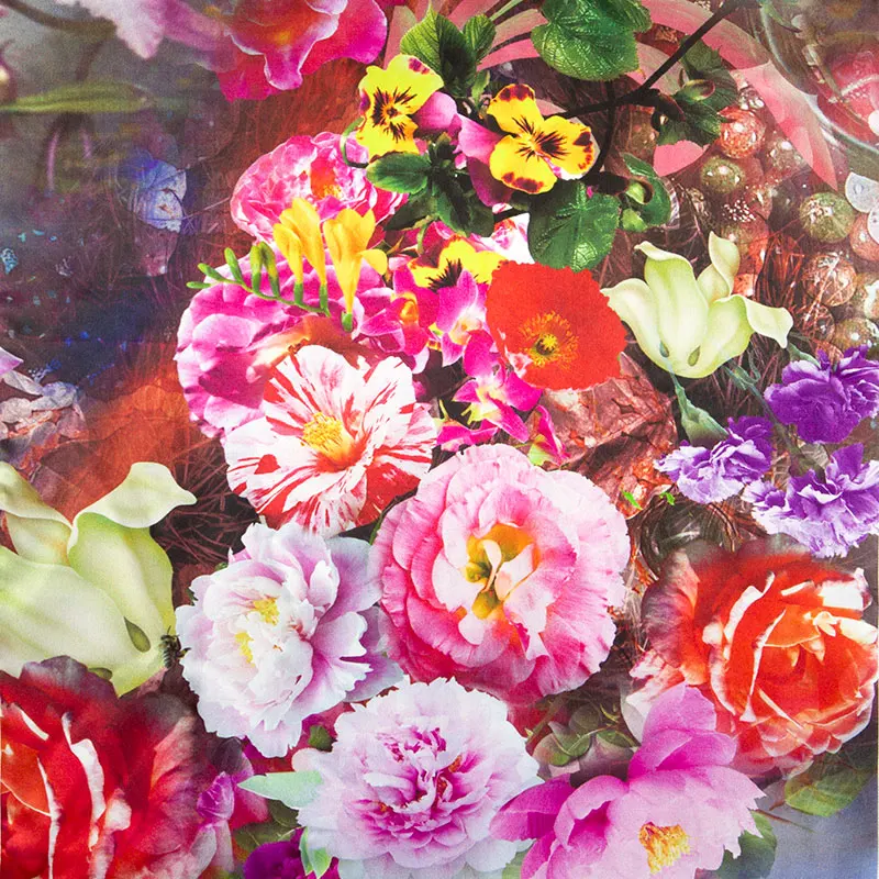 

100% Silk Super Thick Pashmina Flowers Women Scarf Silk Large Shawl 2019 Top Designer Silk Long Big Silk Wrap Luxury Lady Gift