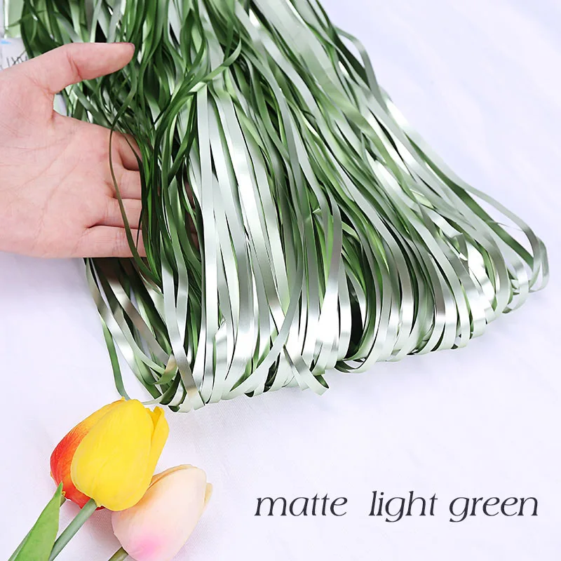 matte-light green Свадебный фон дождь занавес s мишура Фольга занавес день рождения фон Свадебные украшения Девушка Взрослые юбилей украшение стены - Цвет: matte-light green