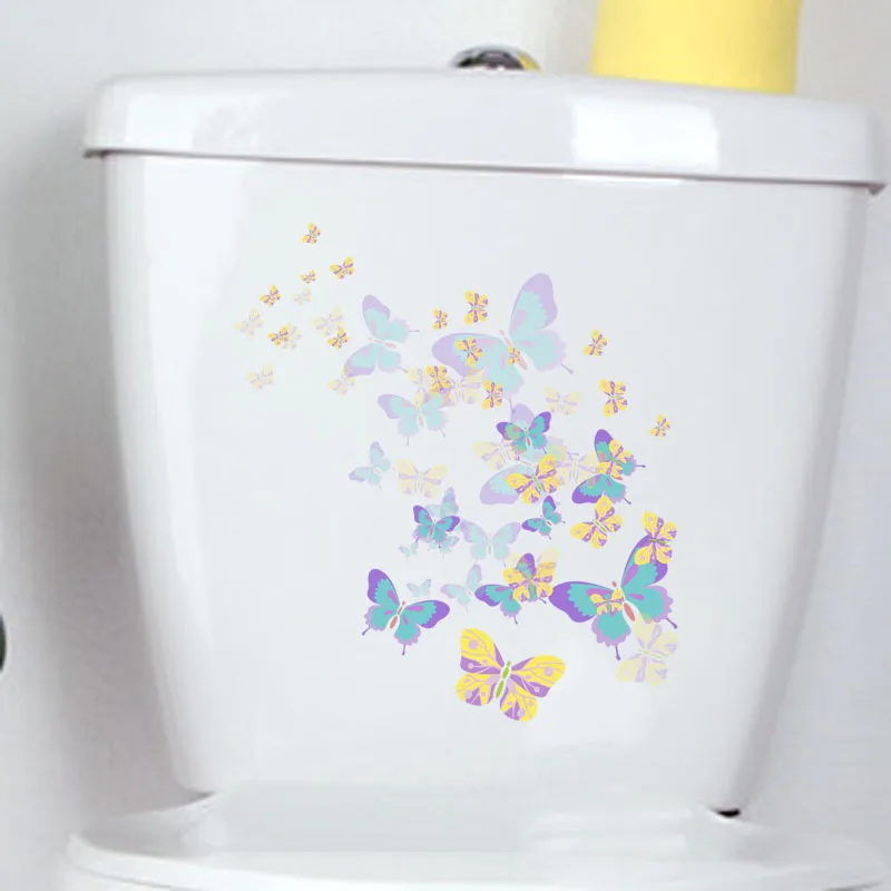 Наклейки на стену в виде бабочек 24 5 х21 8 см | Дом и сад